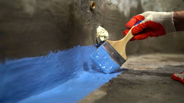 Commercial Basement Waterproofing project at a Milford, PA business property by SJ Waterproofing Pros